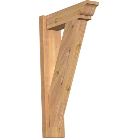Ekena Millwork Traditional Smooth Traditional Outlooker, Western Red Cedar, 5 1/2"W x 18"D x 30"H OUT06X18X30TRA01SWR
